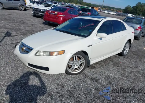 2006 Acura Tl из США, поврежденный, VIN 19UUA66286A037389